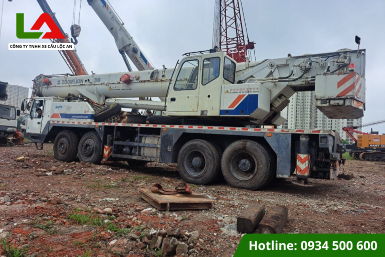 Thuê xe cẩu chở máy móc đi các tỉnh miền Tây